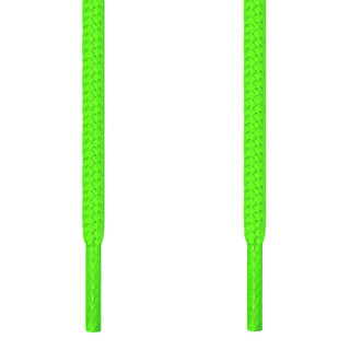 Runde neon grønne snørebånd